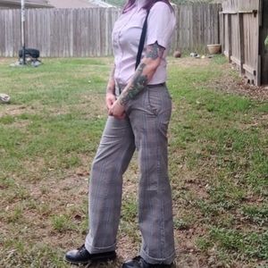 Ben Sherman Women's Plaid Pants - Size Small